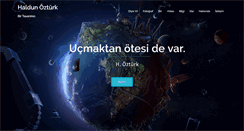 Desktop Screenshot of haldunozturk.com